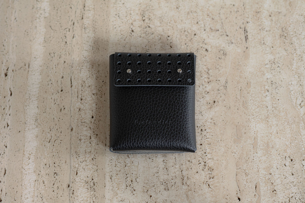 Wallet Leather black back