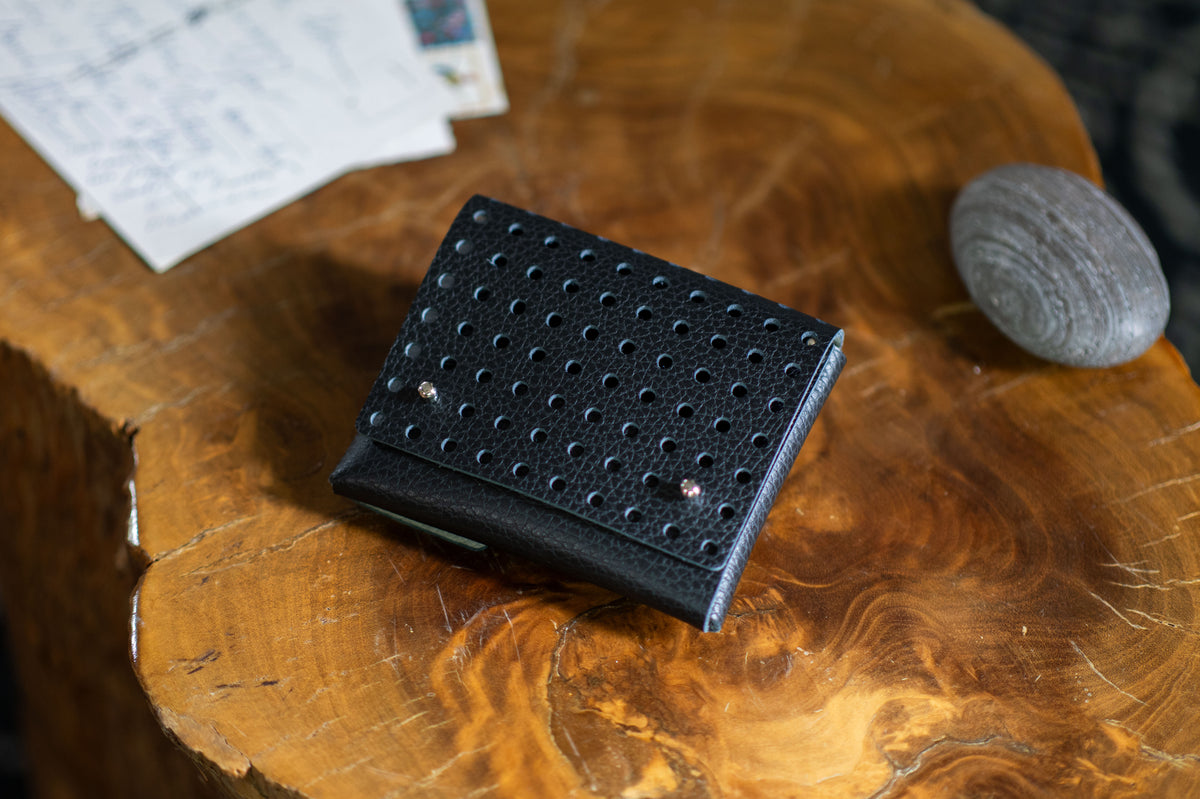 Wallet Leather black back