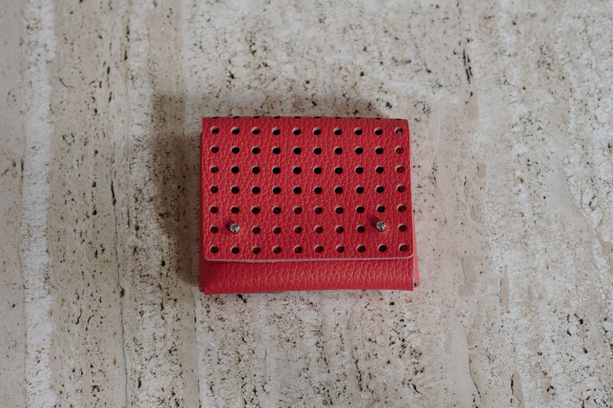 Wallet / Leather / Red
