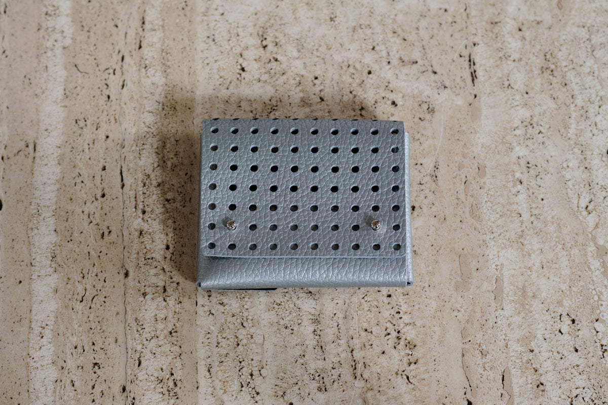 Wallet / Leather / Silver